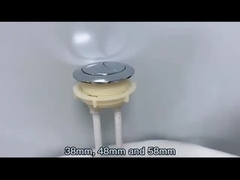 Ελαφριά αγγίξτε τουαλέτα Single Flush Button Flush Actuator για κάθε μπάνιο