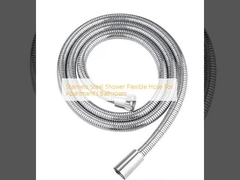 Ελαστικός σωλήνας ντους από ανοξείδωτο χάλυβα για το μπάνιο ενός διαμερίσματος