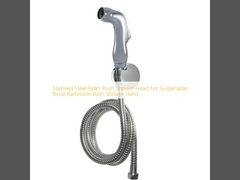 Χάλυβα από ανοξείδωτο ατσάλι Bidet σπρώξτε κεφάλι ντους για βιώσιμο ξεπλύνετε μπάνιο μπάνιο ντους χέρι