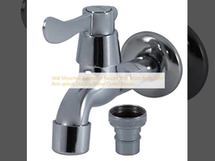 Σιδηροδρομική βρύση για το μπάνιο με σώμα από χαλκό και διπλό τρόπο εξόδου νερού κατά των ψεκασμών