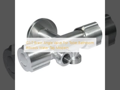 G1/2 Κεραμική βαλβίδα γωνίας για τουαλέτα μπάνιο Bibcock βρύση νερού σύγχρονη