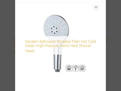 Σύγχρονο μπάνιο φορητό φίλτρο ζεστό κρύο νερό υψηλής πίεσης χειροκίνητο ντους