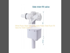 Λευκή πλαστική δεξαμενή νερού Ρυθμίσιμη πλαστική βαλβίδα πλήρωσης τουαλέτας για δεξαμενή τουαλέτας