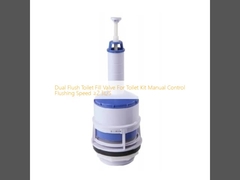Διπλή βαλβίδα πλήρωσης τουαλέτας για συσκευή τουαλέτας χειροκίνητος ελέγχου Ταχύτητα εξάντλησης ≥2,3L/S