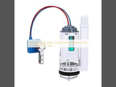 Ρυθμίσιμα συστήματα ελέγχου καλωδίων ABS για το μπάνιο με διπλή βαλβίδα τουαλέτας