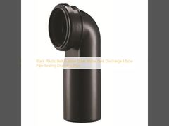 Μαύρο Πλαστικό Ιμάντα Ελαστικό Σωλήνα Εκκένωσης Δεξαμενής Νερού Τουαλέτας Σφράγιση Σωλήνα Αποστράγγισης