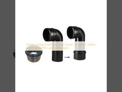 Μοντέρνος σχεδιασμός μπαταρίας τουαλέτας σύνδεση κρυφής δεξαμενής νερού HDPE γωνιακός σωλήνας εξόδου