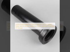 Σφραγισμένος Ελαστικός Μαύρος Σωλήνας PP Χρησιμοποιείται για την Κρυφή Δεξαμενή Νερού σε Σύγχρονες Τουαλέτες Μπάνιου, για Άμεση Αποστράγγιση Λυμάτων.