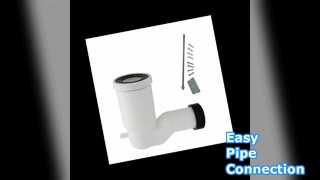 Συνδετήρας σωλήνα PVC Πάνελ WC για αποχέτευση