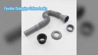 Εύκαμπτος σωλήνας βρύσης λεκάνης ανθεκτικός σωλήνας αποστράγγισης νεροχύτη