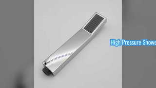 Κεφαλή ντους υψηλής πίεσης Εξοικονόμηση νερού Φινίρισμα χρωμίου